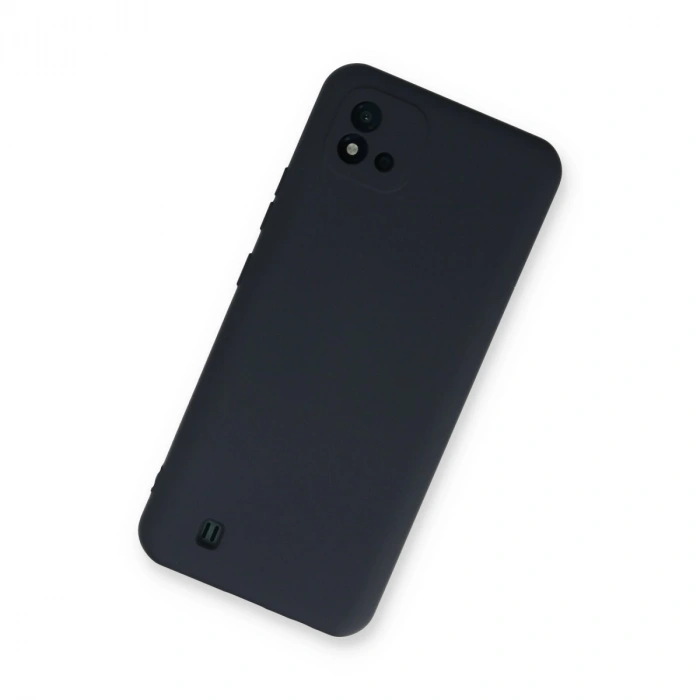 Realme C11 2021 Kılıf Nano İçi Kadife Silikon - Lacivert