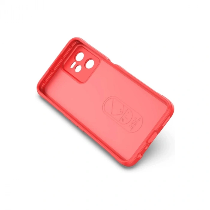 Realme C35 Kılıf Optimum Silikon - Kırmızı