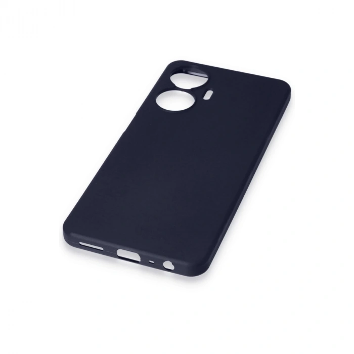 Realme C55 Kılıf First Silikon - Lacivert