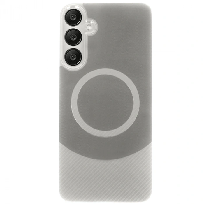 Samsung A16 5g Kılıf Maya Karbon Kapak - Gri