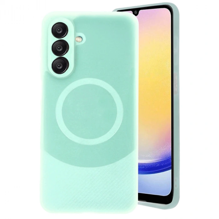 Samsung A26 Kılıf Maya Karbon Kapak - Su Yeşili