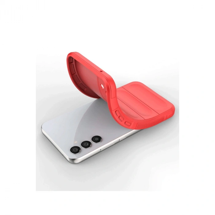 Samsung A36 Kılıf Optimum Silikon - Kırmızı