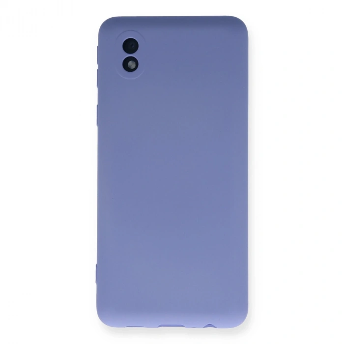 Samsung Galaxy A01 Core Kılıf Nano İçi Kadife Silikon - Lila