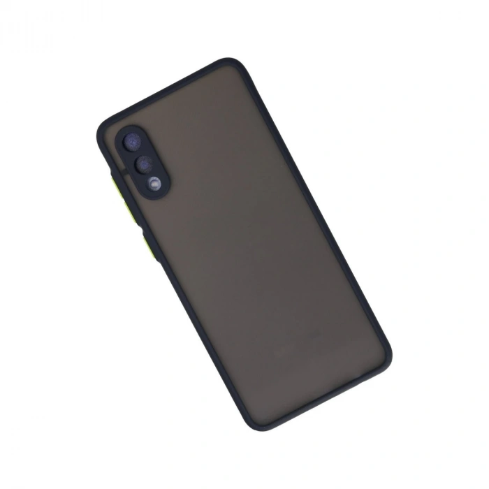 Samsung Galaxy A02 Kılıf Montreal Silikon Kapak - Lacivert