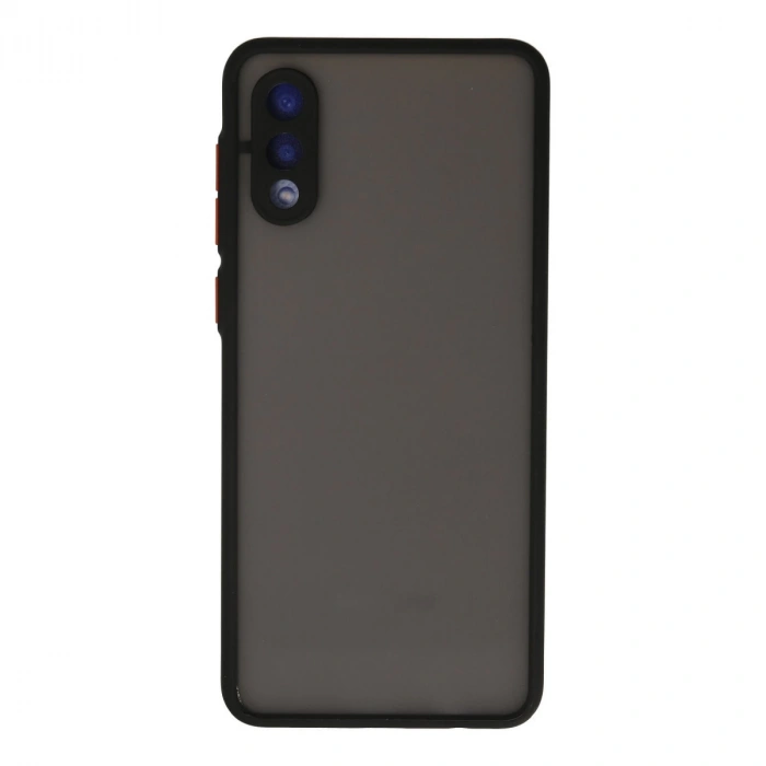 Samsung Galaxy A02 Kılıf Montreal Silikon Kapak - Siyah