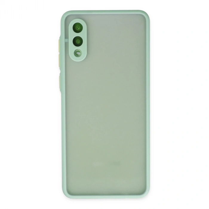 Samsung Galaxy A02 Kılıf Montreal Silikon Kapak - Turkuaz