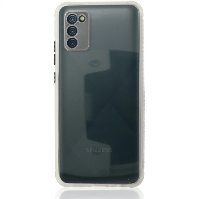 Samsung Galaxy A02s Kılıf Miami Şeffaf Silikon - Şeffaf