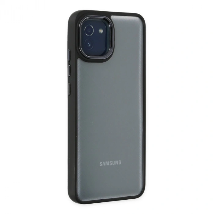 Samsung Galaxy A03 Kılıf Dora Kapak - Siyah