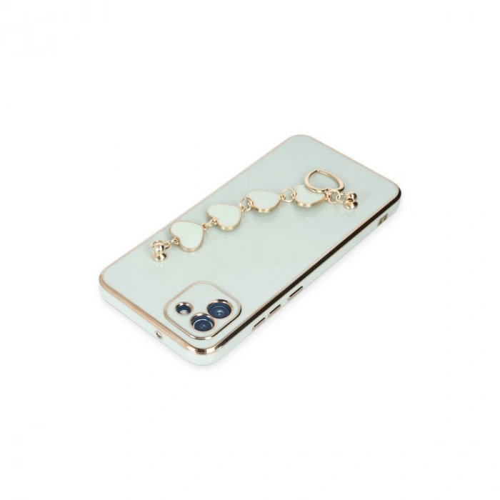 Samsung Galaxy A03 Kılıf Esila Silikon - Su Yeşili