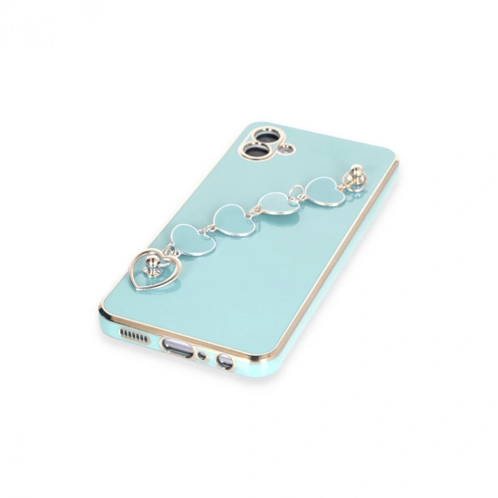 Samsung Galaxy A04 Kılıf Esila Silikon - Su Yeşili