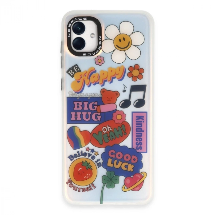 Samsung Galaxy A04 Kılıf Estoril Desenli Kapak - Estoril - 15