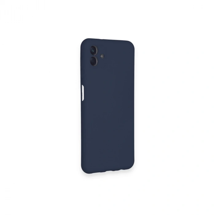 Samsung Galaxy A04 Kılıf Nano İçi Kadife Silikon - Lacivert