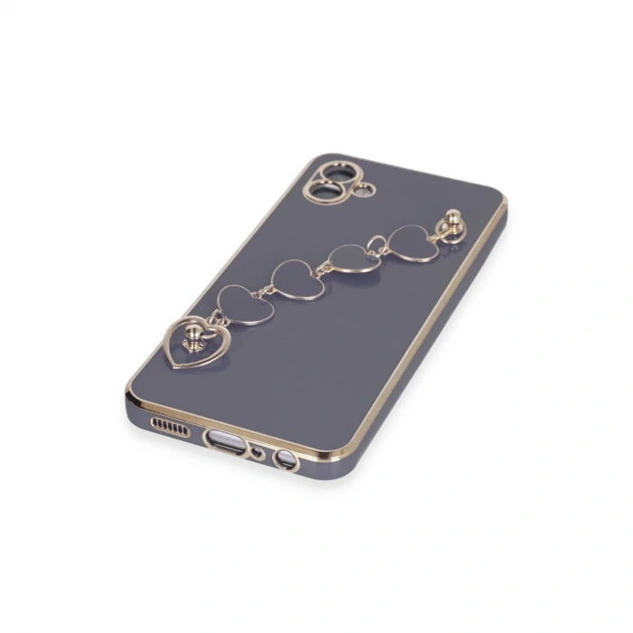 Samsung Galaxy A04e Kılıf Esila Silikon - Gri