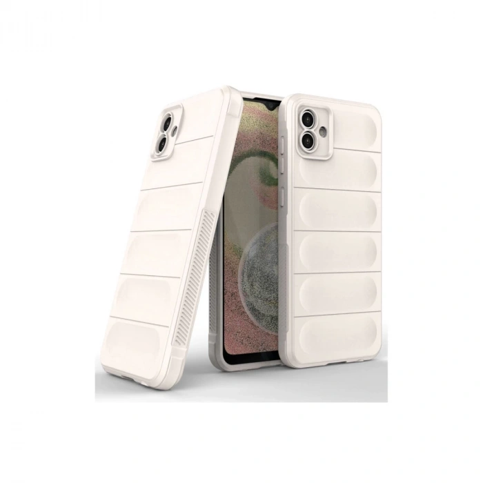 Samsung Galaxy A04e Kılıf Optimum Silikon - Krem