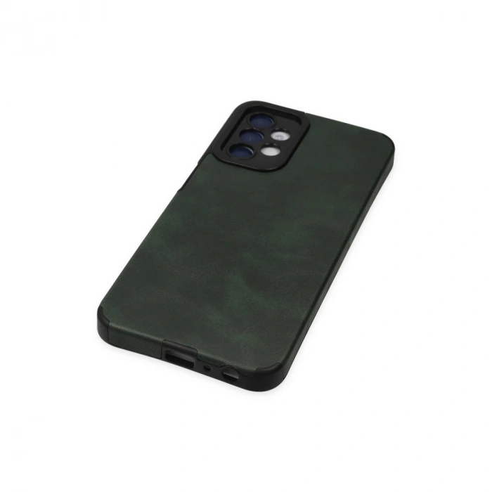 Samsung Galaxy A04s Kılıf Loop Deri Silikon - Yeşil