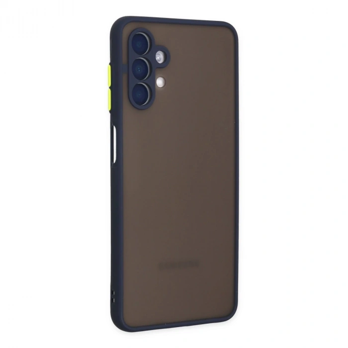 Samsung Galaxy A04s Kılıf Montreal Silikon Kapak - Lacivert