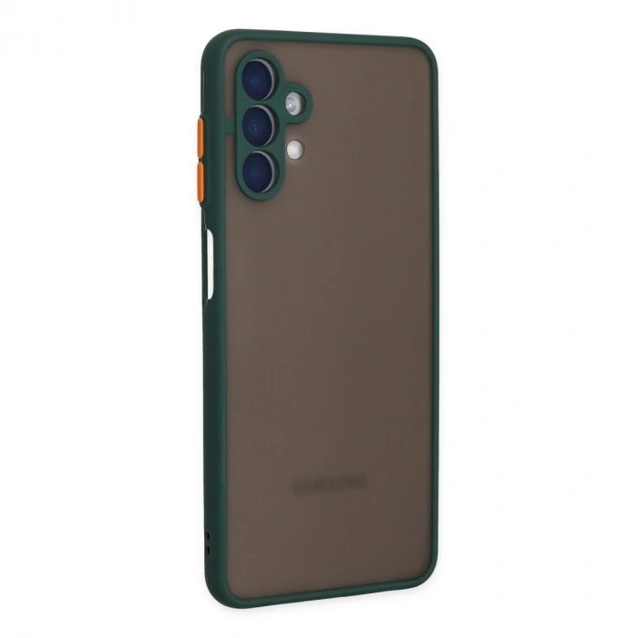 Samsung Galaxy A04s Kılıf Montreal Silikon Kapak - Yeşil