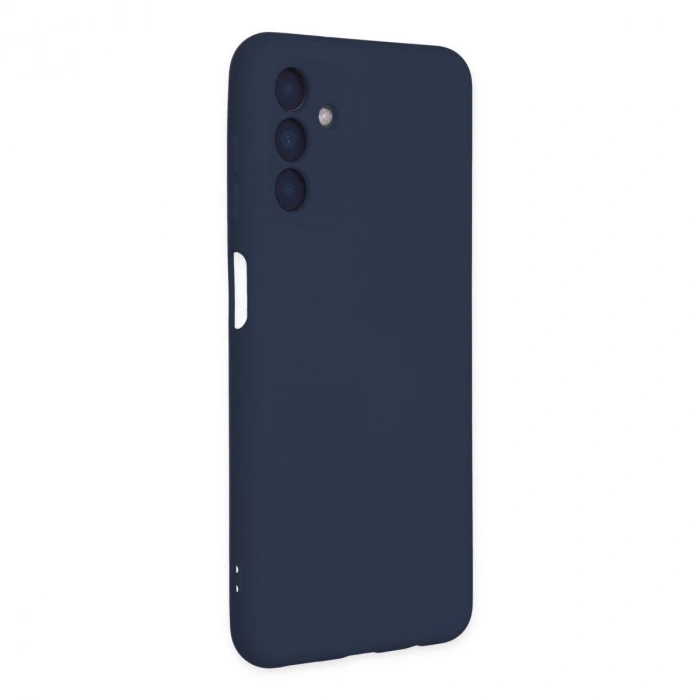 Samsung Galaxy A04s Kılıf Nano İçi Kadife Silikon - Lacivert