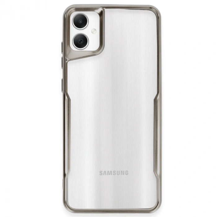 Samsung Galaxy A05 Kılıf Boyi Silikon Kapak - Titan Gri