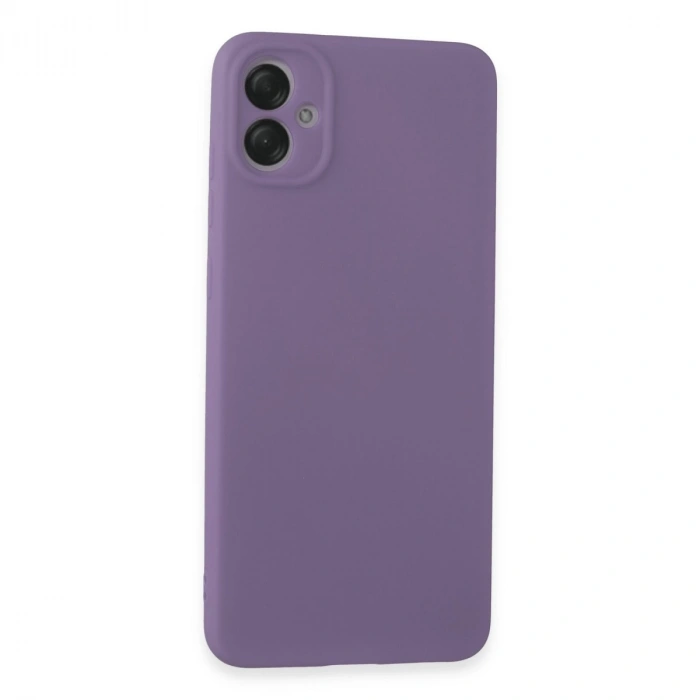 Samsung Galaxy A05 Kılıf First Silikon - Lila