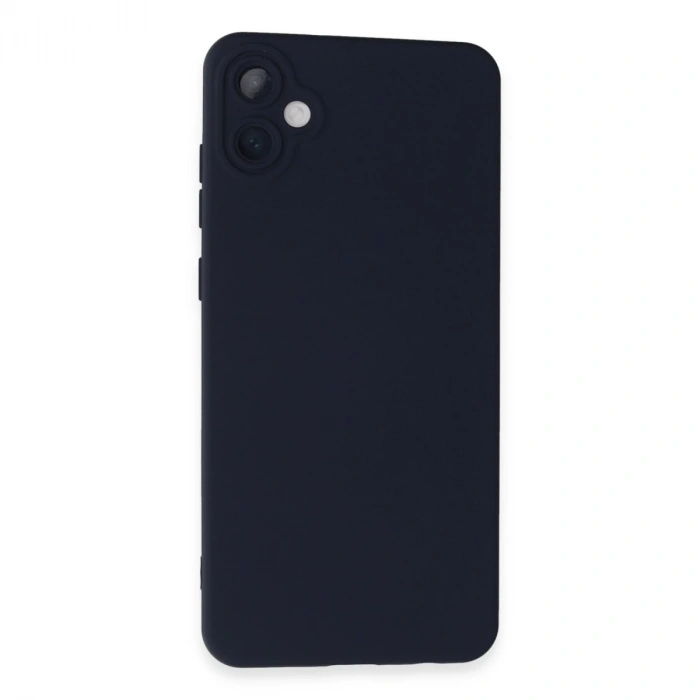 Samsung Galaxy A05 Kılıf Nano İçi Kadife Silikon - Lacivert