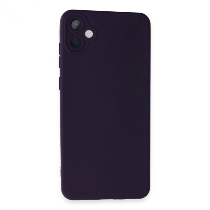 Samsung Galaxy A05 Kılıf Nano İçi Kadife Silikon - Mor