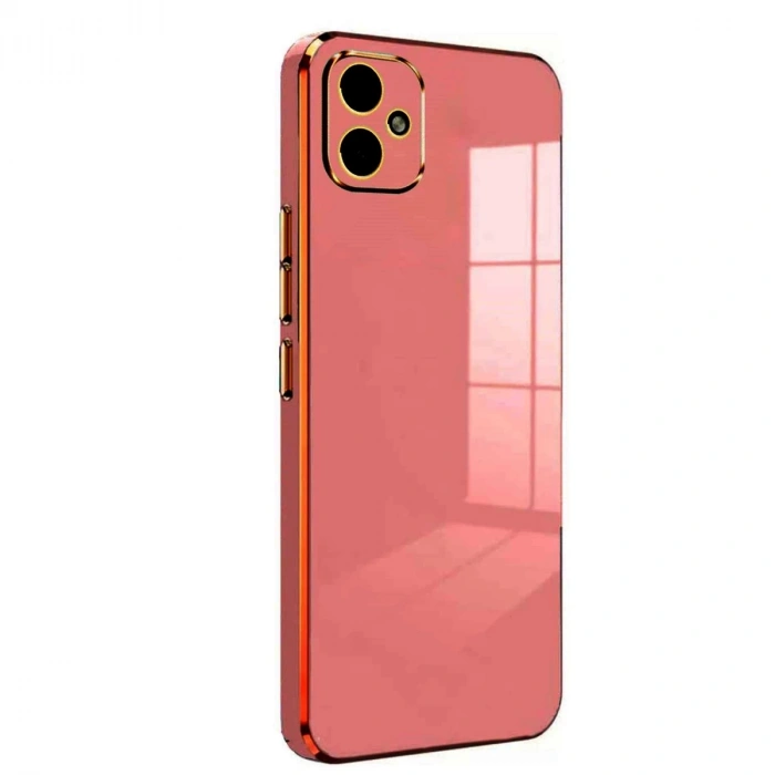 Samsung Galaxy A05 Kılıf Volet Silikon - Kırmızı