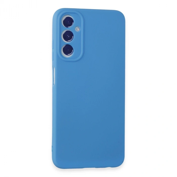 Samsung Galaxy A05s Kılıf First Silikon - Mavi