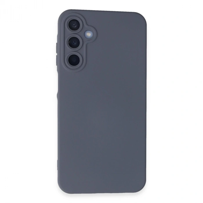 Samsung Galaxy A05s Kılıf Nano İçi Kadife Silikon - Gri