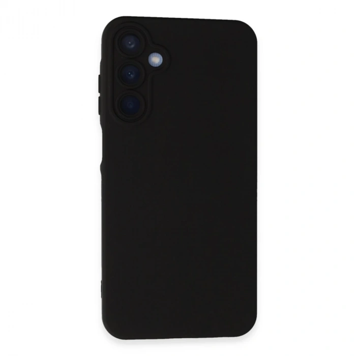 Samsung Galaxy A05s Kılıf Nano İçi Kadife Silikon - Siyah