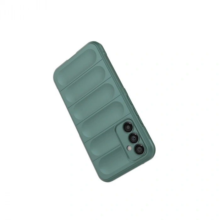 Samsung Galaxy A05s Kılıf Optimum Silikon - Koyu Yeşil