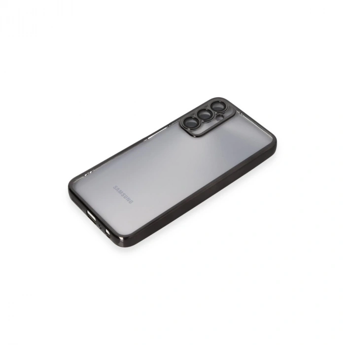 Samsung Galaxy A05s Kılıf Razer Lensli Silikon - Siyah
