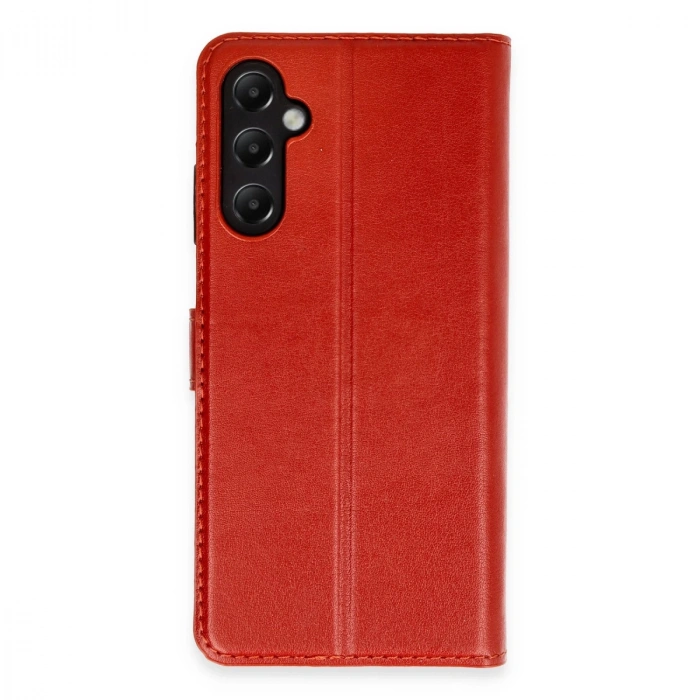 Samsung Galaxy A05s Kılıf Trend S Plus Kapaklı Kılıf - Kırmızı