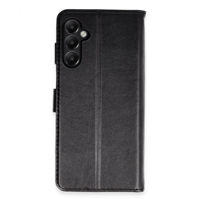 Samsung Galaxy A05s Kılıf Trend S Plus Kapaklı Kılıf - Siyah