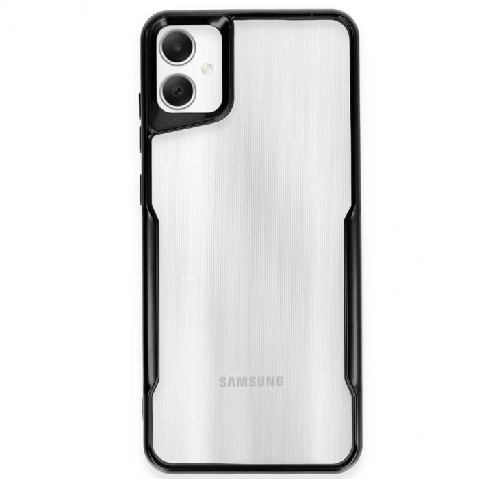Samsung Galaxy A06 Kılıf Boyi Silikon Kapak - Siyah