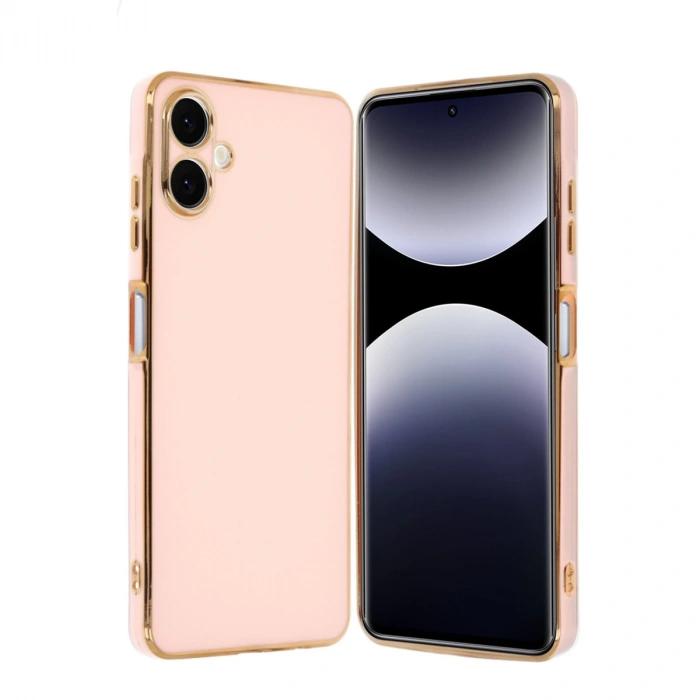 Samsung Galaxy A06 Kılıf Volet Silikon - Pembe