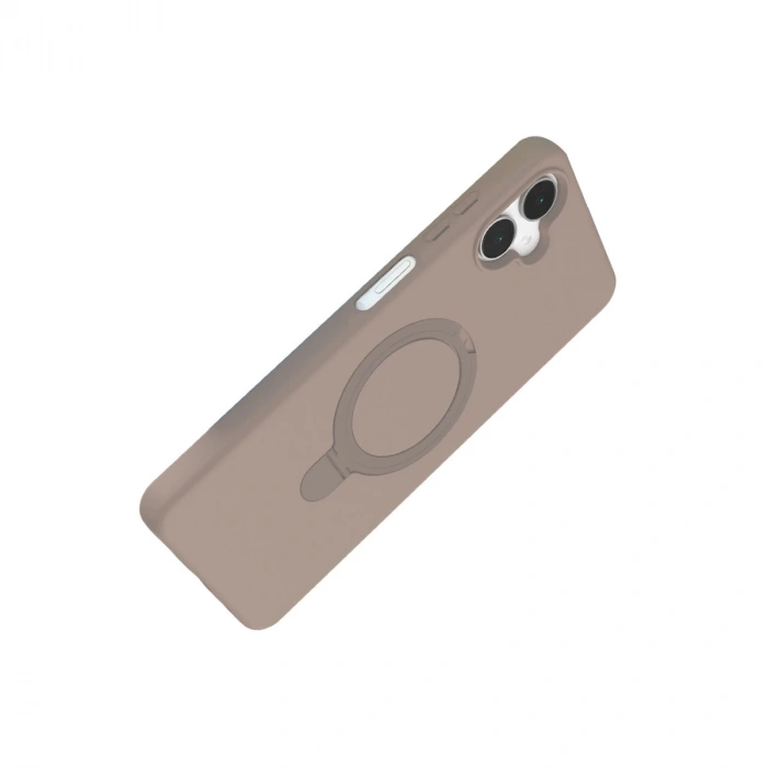 Samsung Galaxy A06 Regal Magsafe Standlı Kapak - Çöl Titanyum