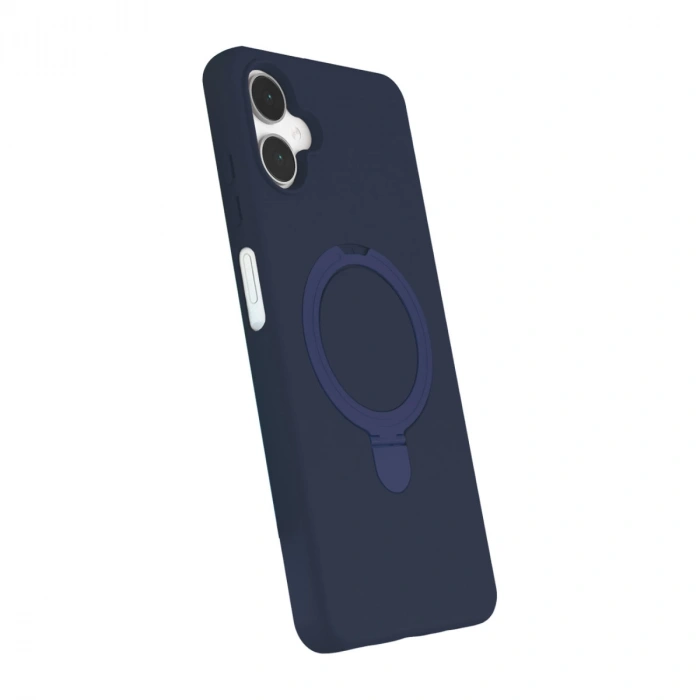 Samsung Galaxy A06 Regal Magsafe Standlı Kapak - Lacivert