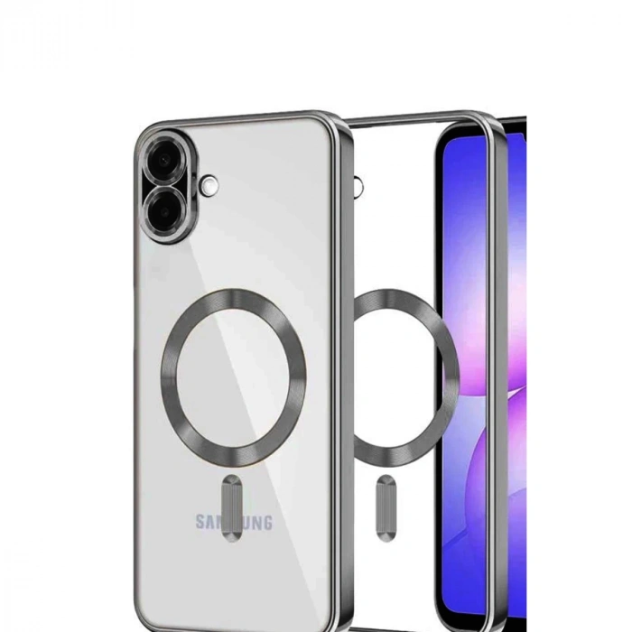 Samsung Galaxy A07 Kross Magneticsafe Kapak - Titan Gri