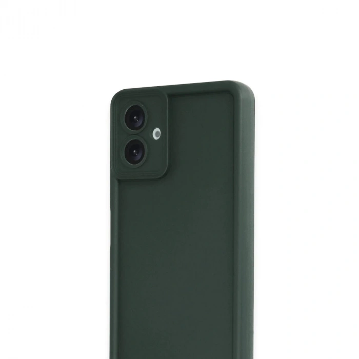 Samsung Galaxy A07 Viera Silikon - Koyu Yeşil