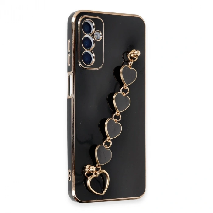 Samsung Galaxy A14 4g Kılıf Esila Silikon - Siyah