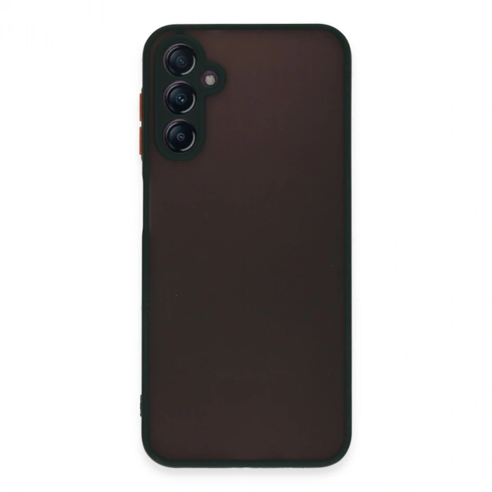 Samsung Galaxy A14 4g Kılıf Montreal Silikon Kapak - Yeşil