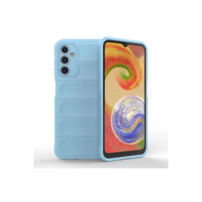 Samsung Galaxy A14 4g Kılıf Optimum Silikon - Sky Blue