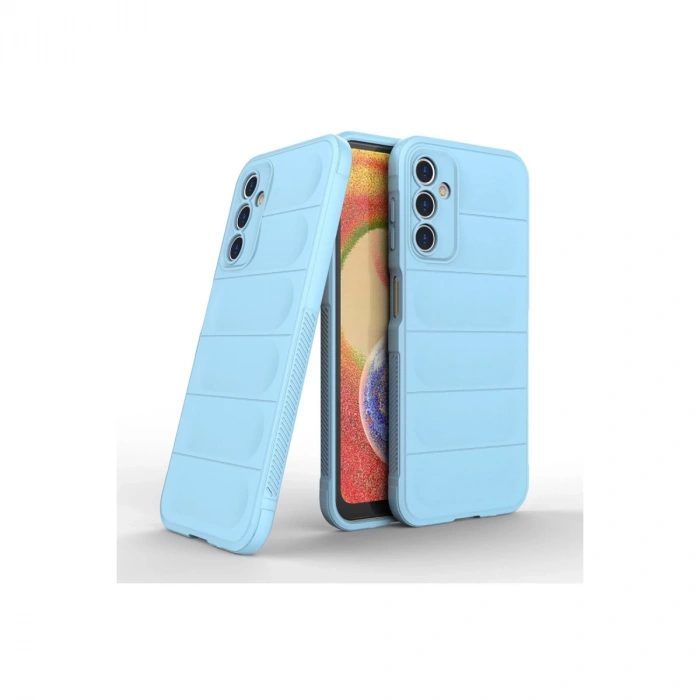 Samsung Galaxy A14 4g Kılıf Optimum Silikon - Sky Blue