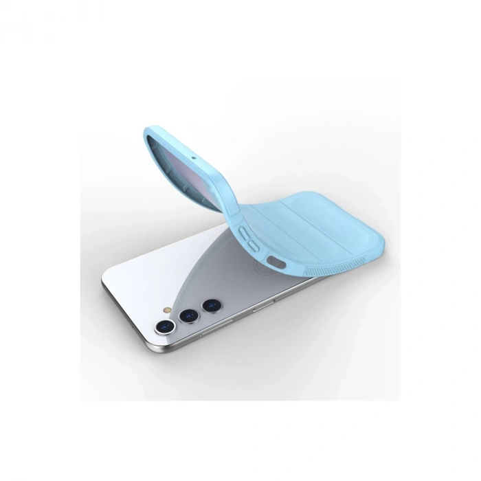 Samsung Galaxy A14 4g Kılıf Optimum Silikon - Sky Blue