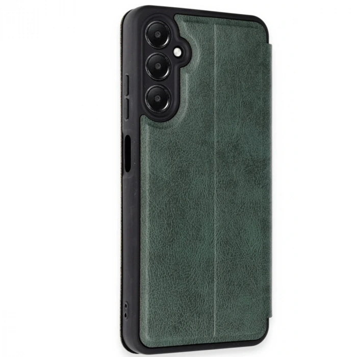 Samsung Galaxy A16 5g Kılıf Flip Cover - Koyu Yeşil
