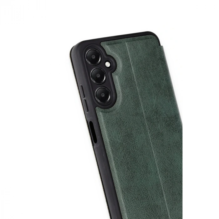 Samsung Galaxy A16 5g Kılıf Flip Cover - Koyu Yeşil