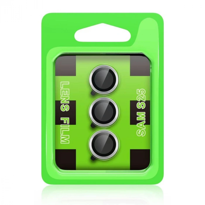 Samsung Galaxy A16 5g Raze Metal Kamera Lens - Gümüş