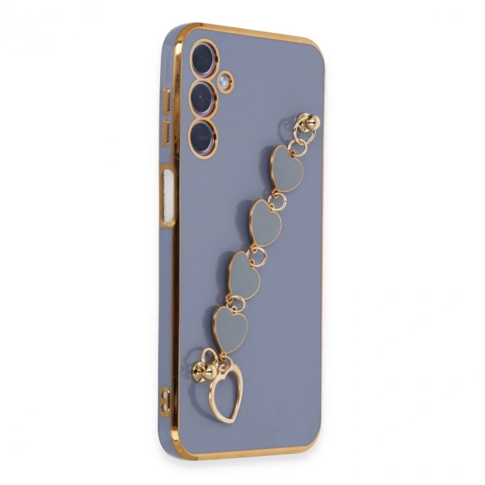 Samsung Galaxy A24 4g Kılıf Esila Silikon - Gri