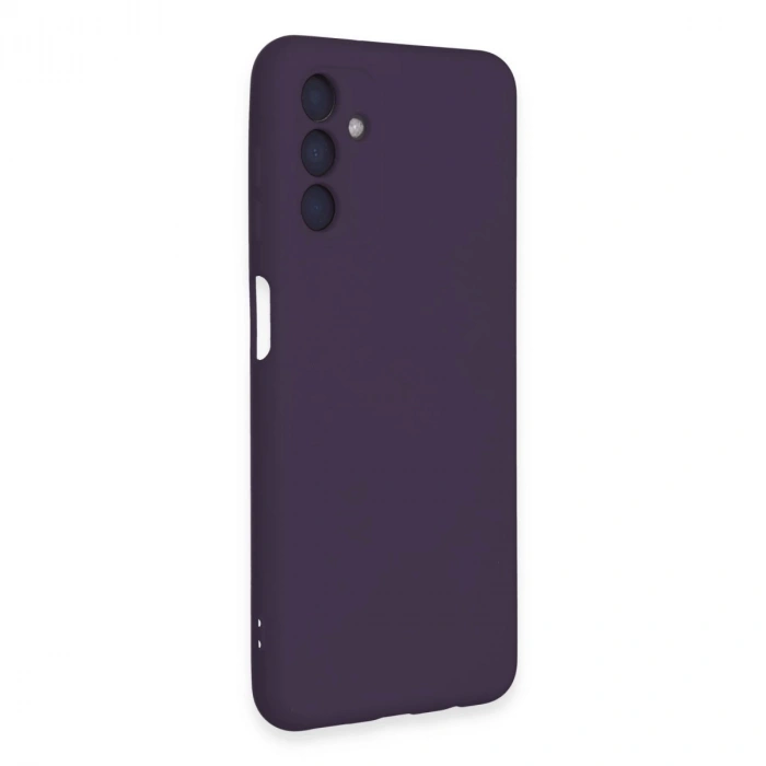 Samsung Galaxy A24 4g Kılıf Nano İçi Kadife Silikon - Mor